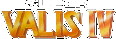 Super Valis IV logo for Super Nintendo
